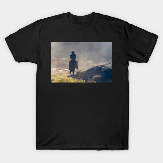 Lonely Cowboy T-Shirt by algill